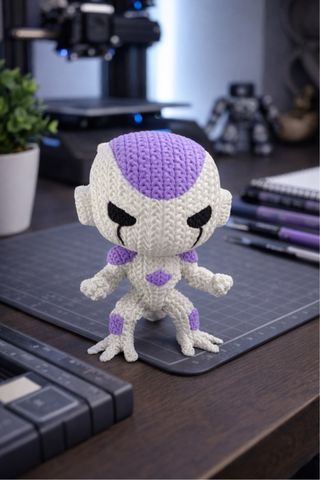 Figura Freezer Dragon Ball Tejida