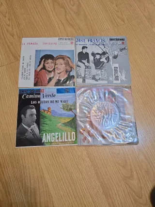 Lote 4 singles 33 7'' Nacional Pop Rock