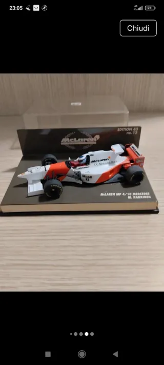 McLaren MP 4/10 M. Hakkinen Minichamps