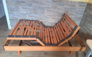 Cama articulada eléctrica con somier