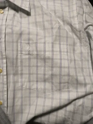 Camisa de hombre a cuadros