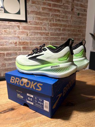 Brooks Glycerin 23 Zapatillas Running Verde/Blanco
