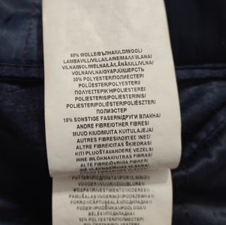 Pierre Cardin/ Chaquetón paño azul marino 58