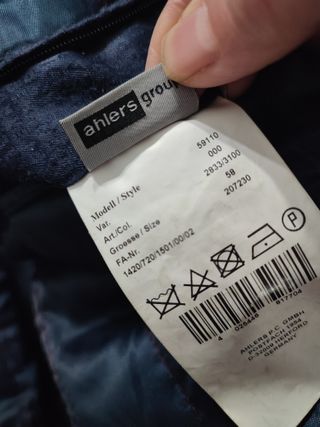 Pierre Cardin/ Chaquetón paño azul marino 58