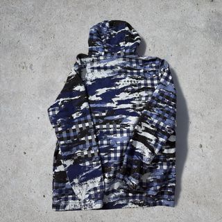 Sudadera Adidas AOP Camuflaje Azul