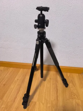 Trípode Manfrotto+Rótula+Bolsa de transporte