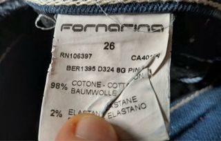 PANTALON VAQUERO FORNARINA 26