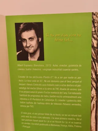 Si tu em dius vine ho deixo tot... però digue'm...