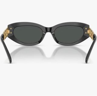 Occhiali da sole Versace neri e dorati