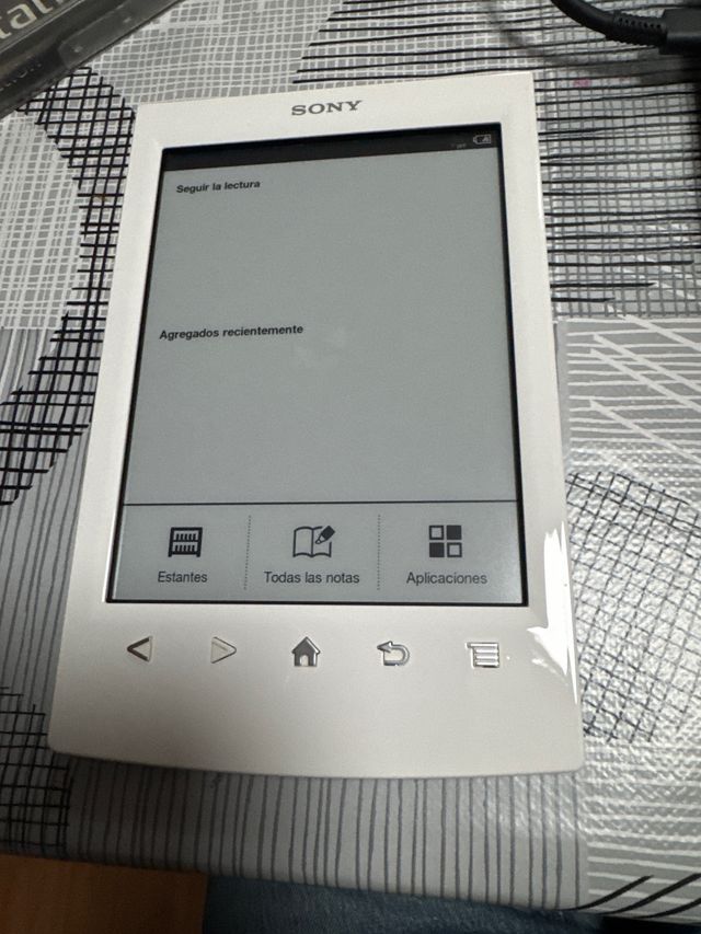 Sony PRS-T2 Libro Electrónico Blanco
