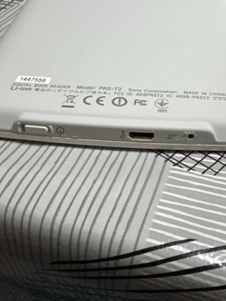 Sony PRS-T2 Libro Electrónico Blanco