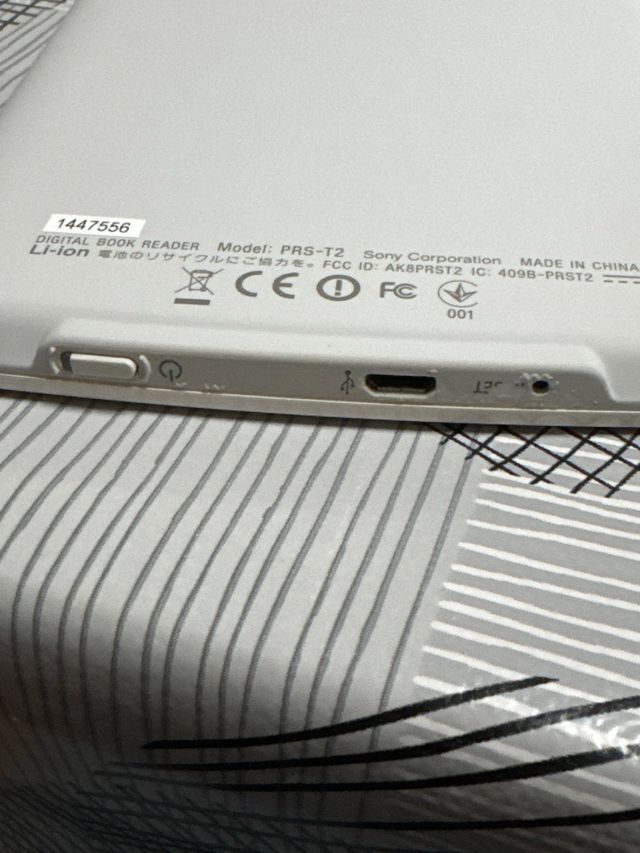 Sony PRS-T2 Libro Electrónico Blanco