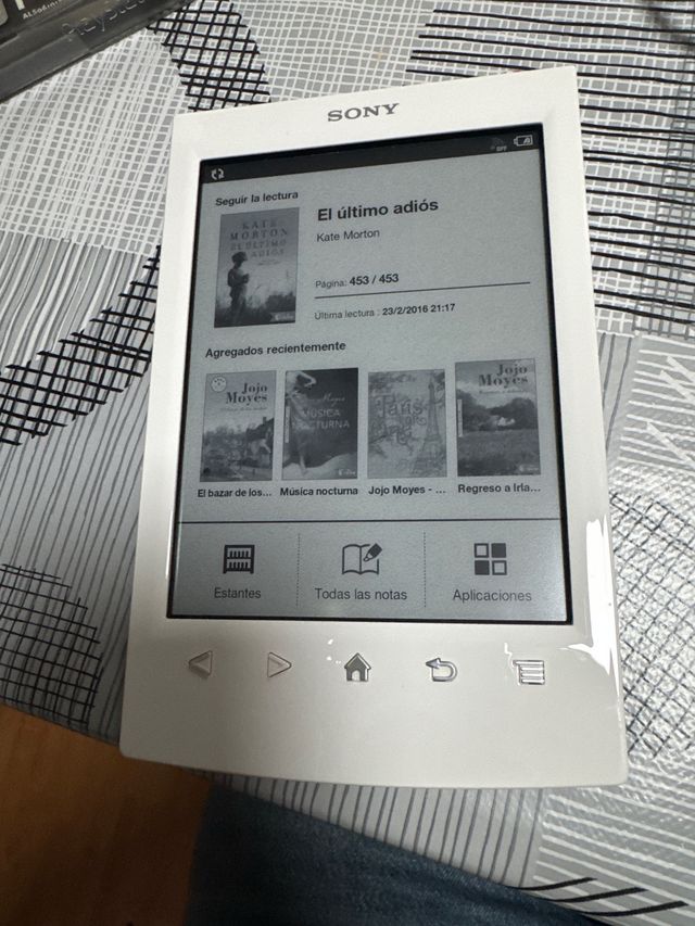 Sony PRS-T2 Libro Electrónico Blanco