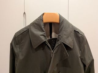 Gabardina Massimo Dutti Hombre Talla M Verde Oliva