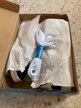 Zapatillas Adidas Campus Negras y Blancas