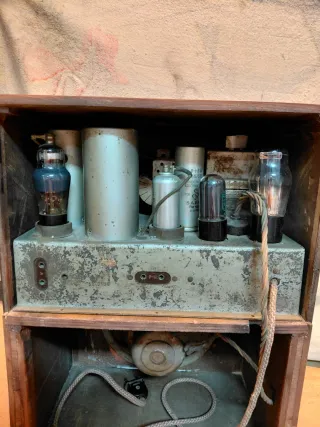 Radio de válvulas vintage