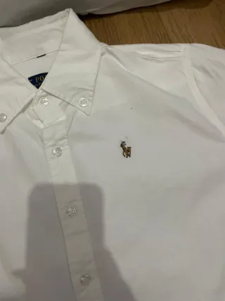 Camisa Polo Ralph Lauren Blanca