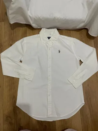 Camisa Polo Ralph Lauren Blanca