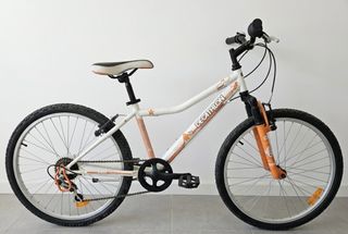 Bicicleta infantil Rockrider 24 con suspensión