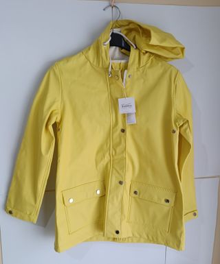 Impermeable amarillo talla 12 años
