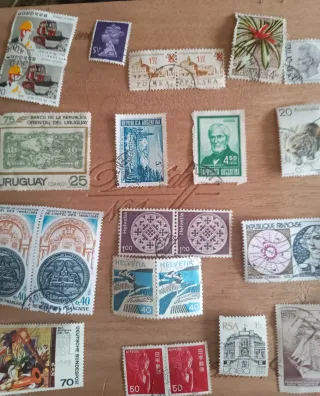 Lote Sellos antiguos Varios Países