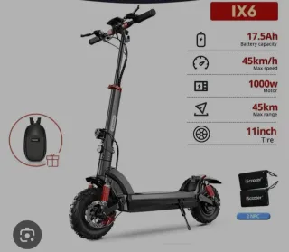 Patinete Eléctrico iScooter iX6