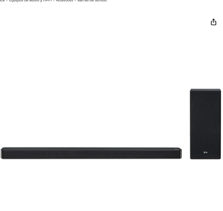 LG SL7Y Barra Sonido 3.1 Canales 420W Negra