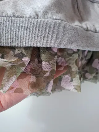 Set 2 pezzi bambina Fagottino felpa/abito leggings