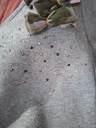 Set 2 pezzi bambina Fagottino felpa/abito leggings