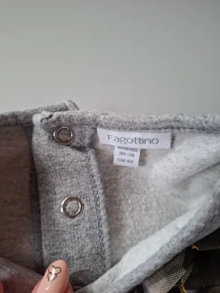 Set 2 pezzi bambina Fagottino felpa/abito leggings