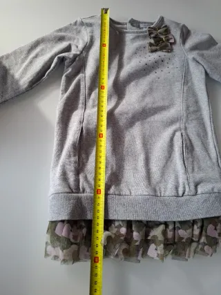 Set 2 pezzi bambina Fagottino felpa/abito leggings