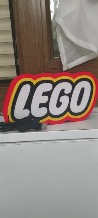 Lámpara LEGO Impresa 3D