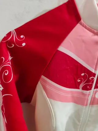 Giacca Ciclismo GiB Rossa e Bianca