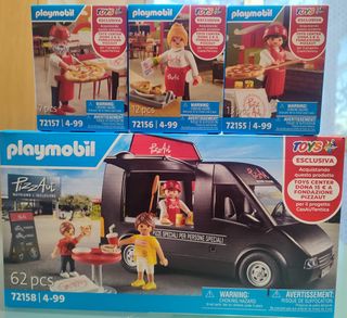 Playmobil Pizzaut 72155 72156 72157 72158