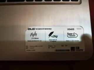 Ordenador portátil ASUS X5405