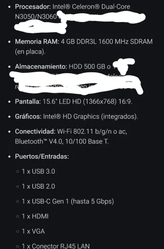 Ordenador portátil ASUS X5405