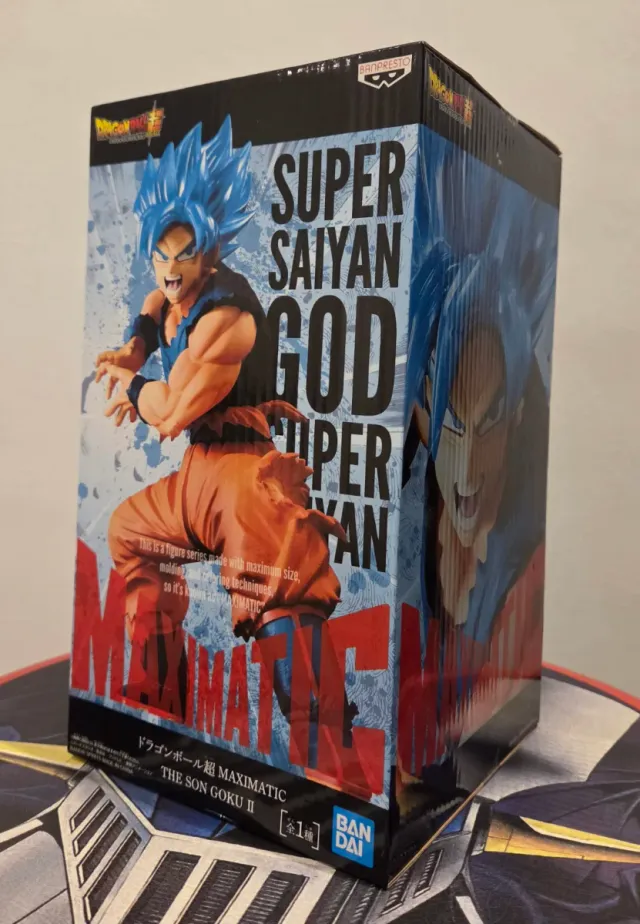 FGoku SSJ Blue MAXIMATIC II Japonesa Precintada