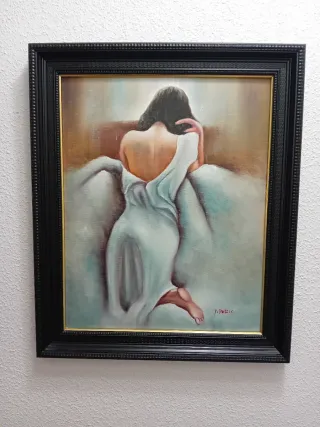Réplica cuadro Mujer de espaldas