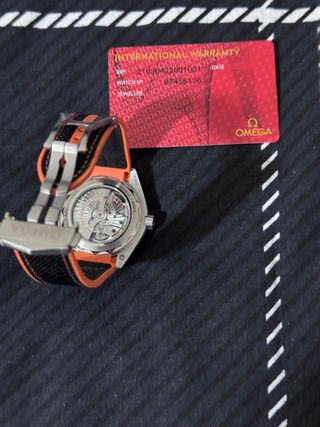 Omega Seamaster Planet Ocean 600M Bisel Naranja