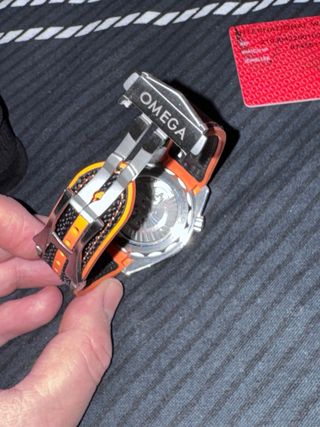 Omega Seamaster Planet Ocean 600M Bisel Naranja