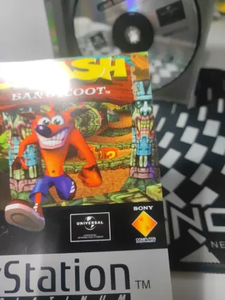 Crash Bandicoot PS1 Platinum