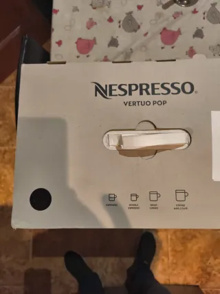 Cafetera Nespresso Vertuo Pop Nueva