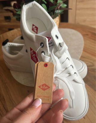 Zapatillas Lee Cooper Blancas