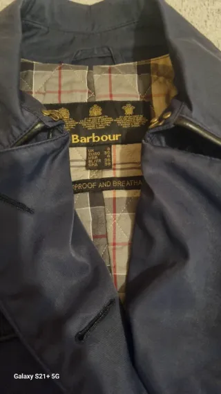 Barbour Trench Loddon Azul Marino