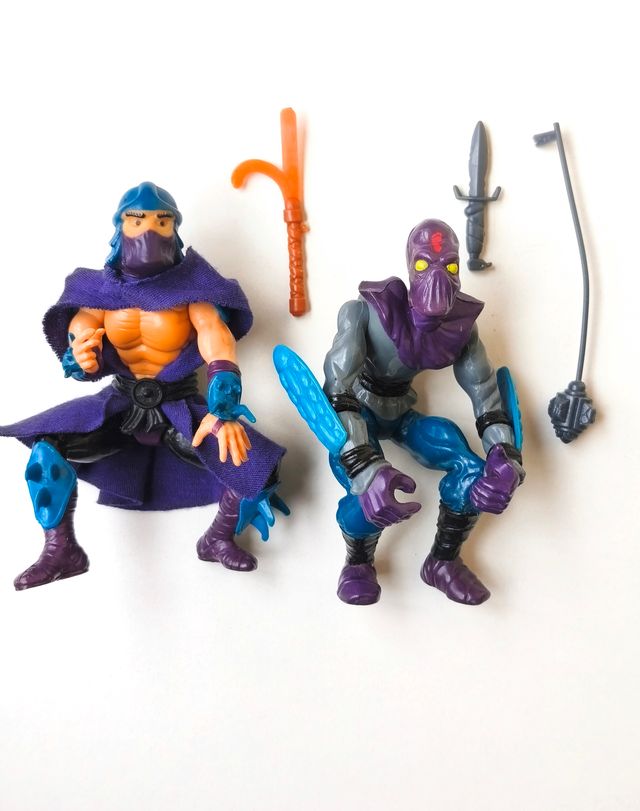 FOOT SOLDIER Y SHREDDER PLAYMATES TORTUGAS NINJA