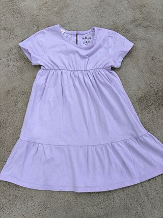 Vestido morado Lefties 2-3 años