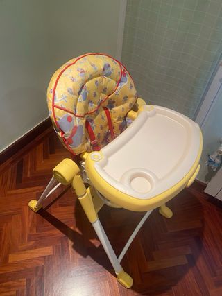 Trona para bebé con estampado de ranas
