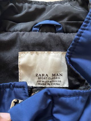 Giacca Zara Man Blu