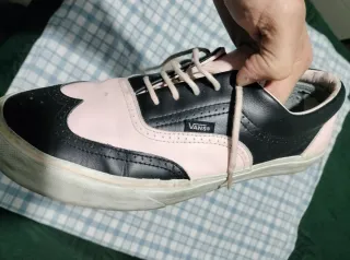 Zapatillas Vans Negras y Rosas