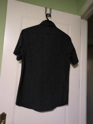 Camisa Angelo Litrico Rayas Finas Talla M